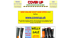 Desktop Screenshot of cover-up.co.uk